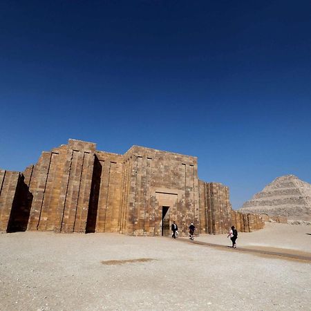 Nun Pyramids Hotel Kafret el-Gabal Eksteriør bilde