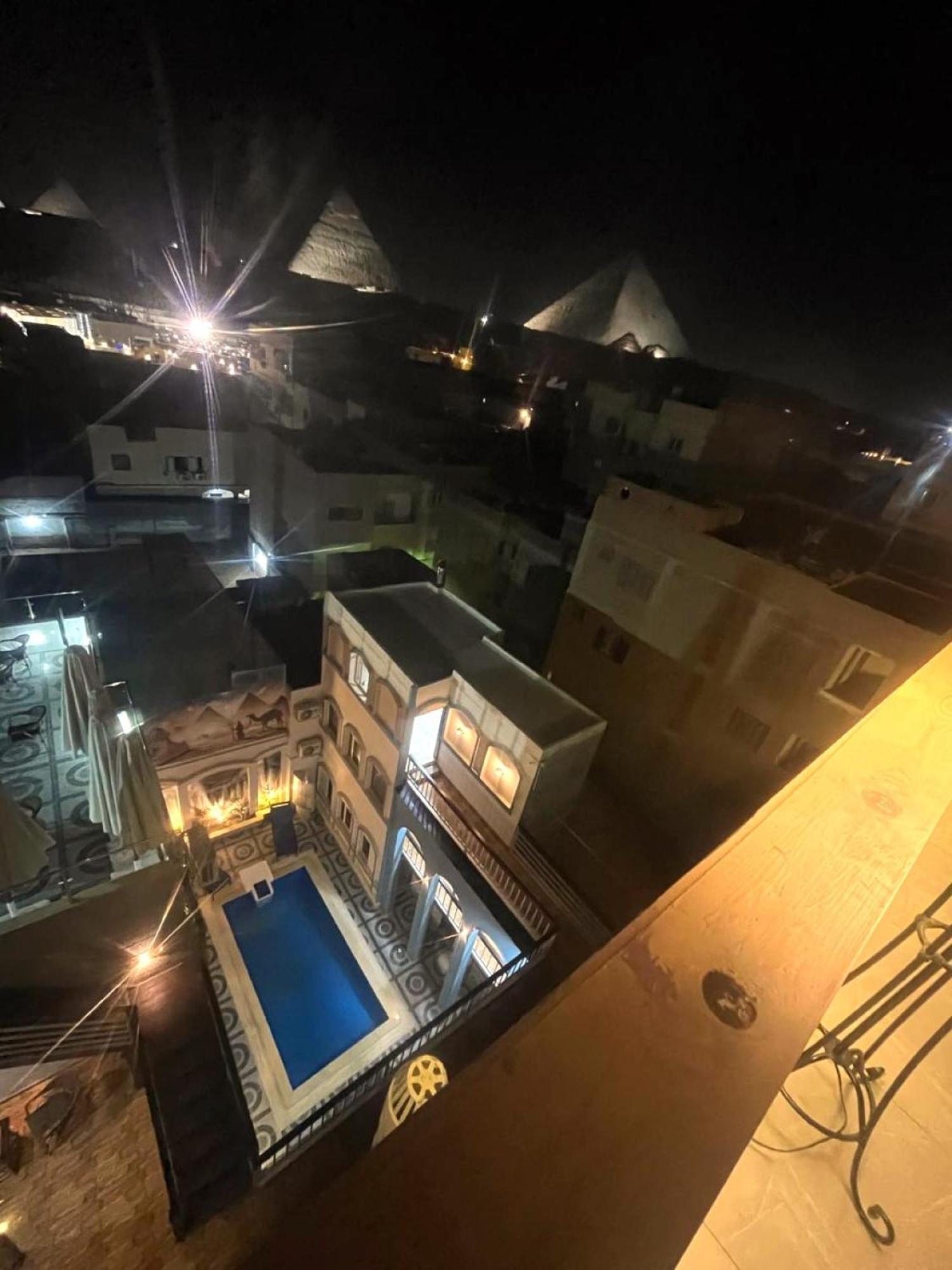 Nun Pyramids Hotel Kafret el-Gabal Eksteriør bilde