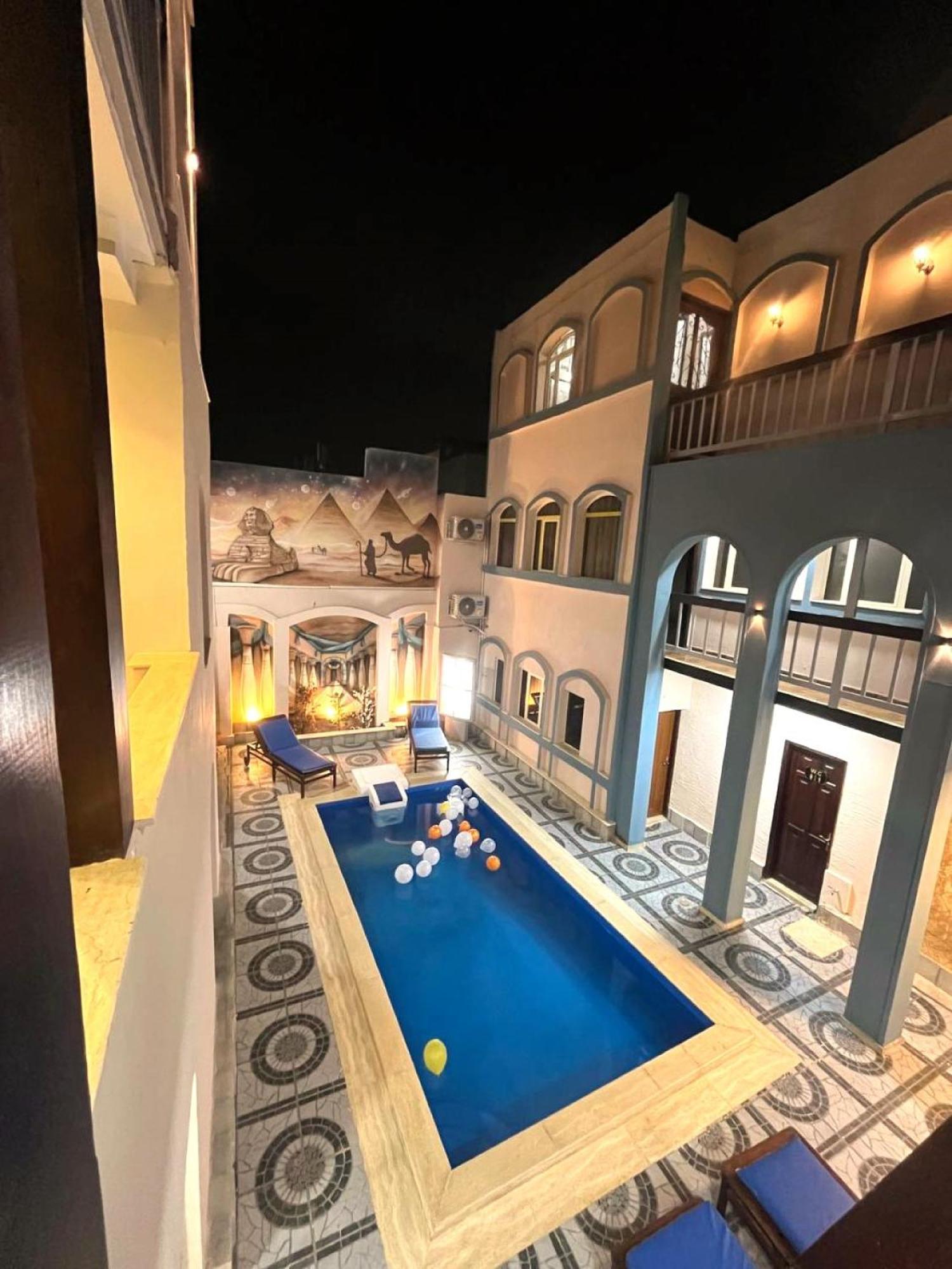Nun Pyramids Hotel Kafret el-Gabal Eksteriør bilde