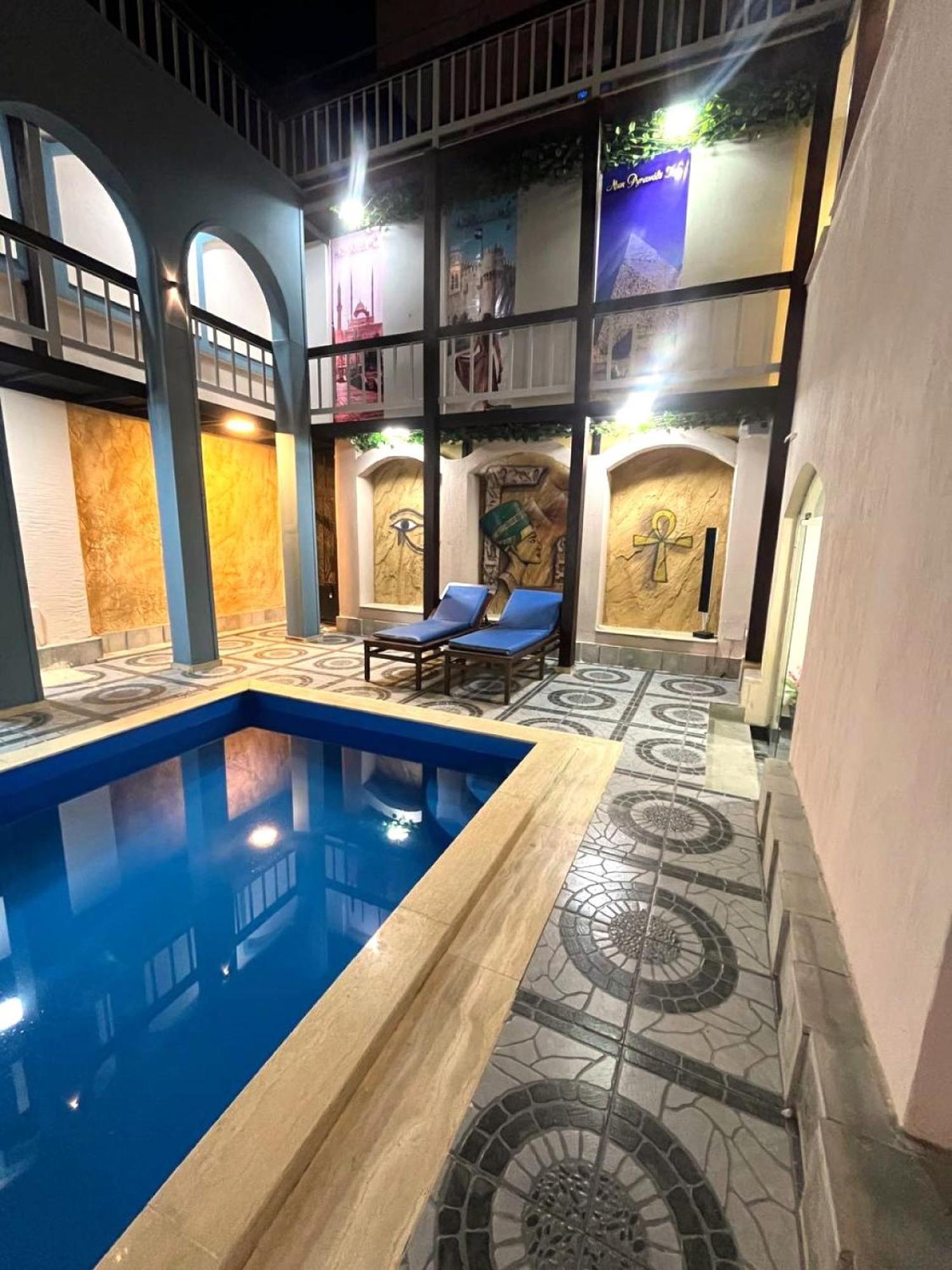 Nun Pyramids Hotel Kafret el-Gabal Eksteriør bilde
