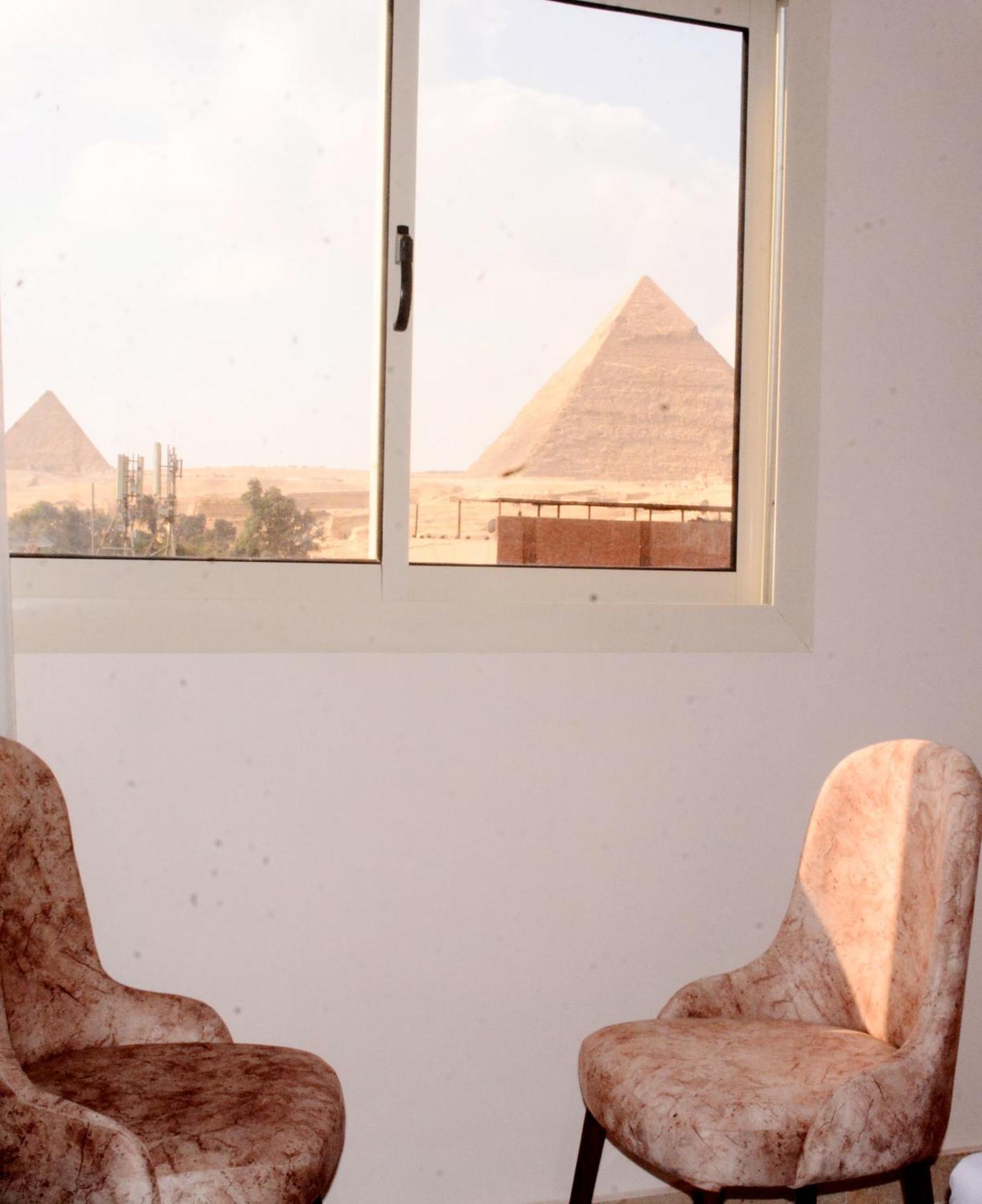 Nun Pyramids Hotel Kafret el-Gabal Eksteriør bilde